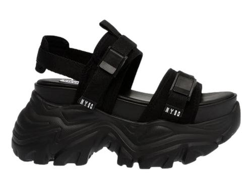 Sandalias Steve Madden Vortex Negro para Mujer