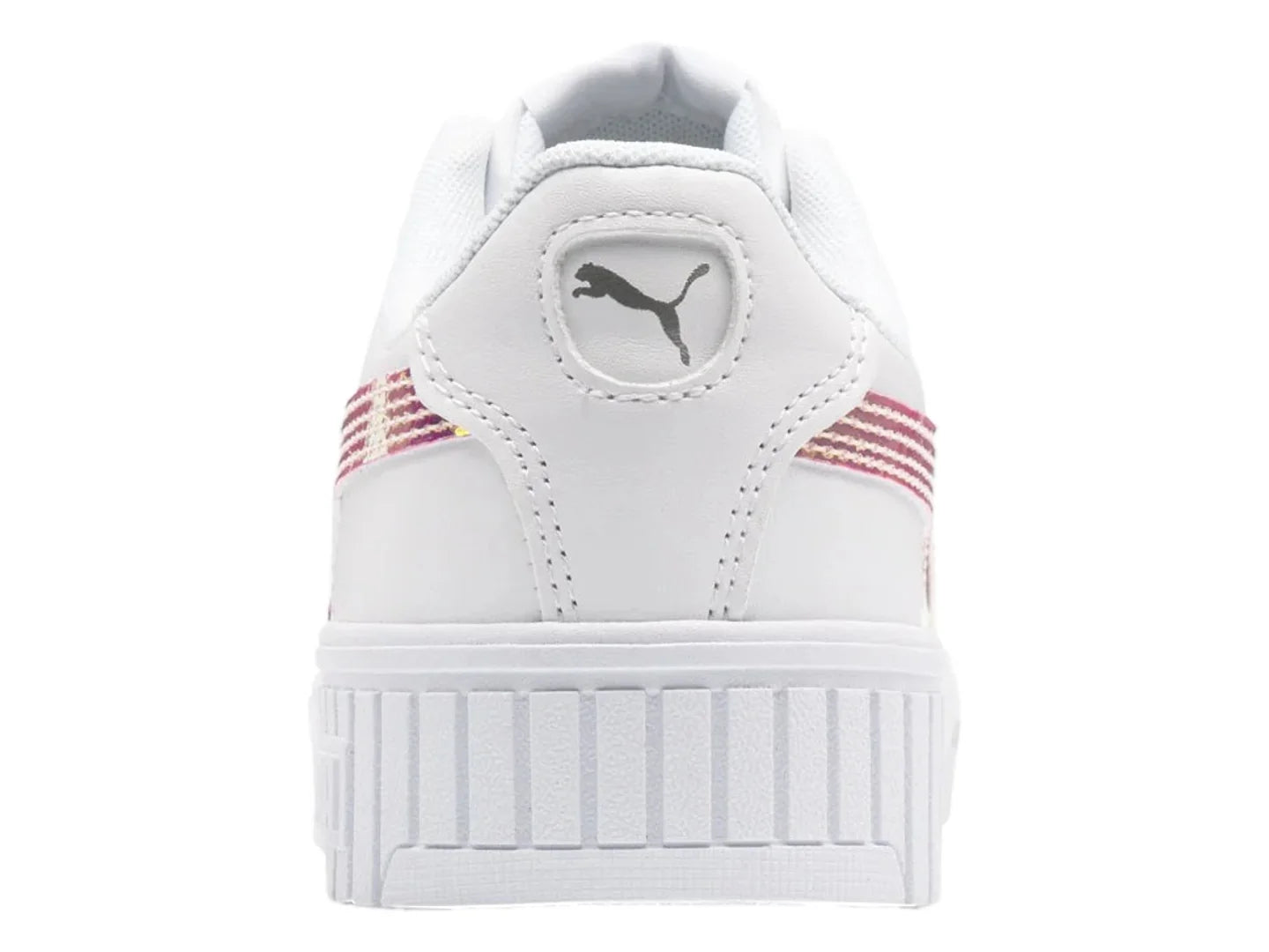 Tenis PUMA Carina 20 Holo Blanco y Plata para Niña