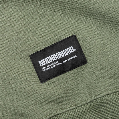 Classic Sweat Shirt L S Olive Drab