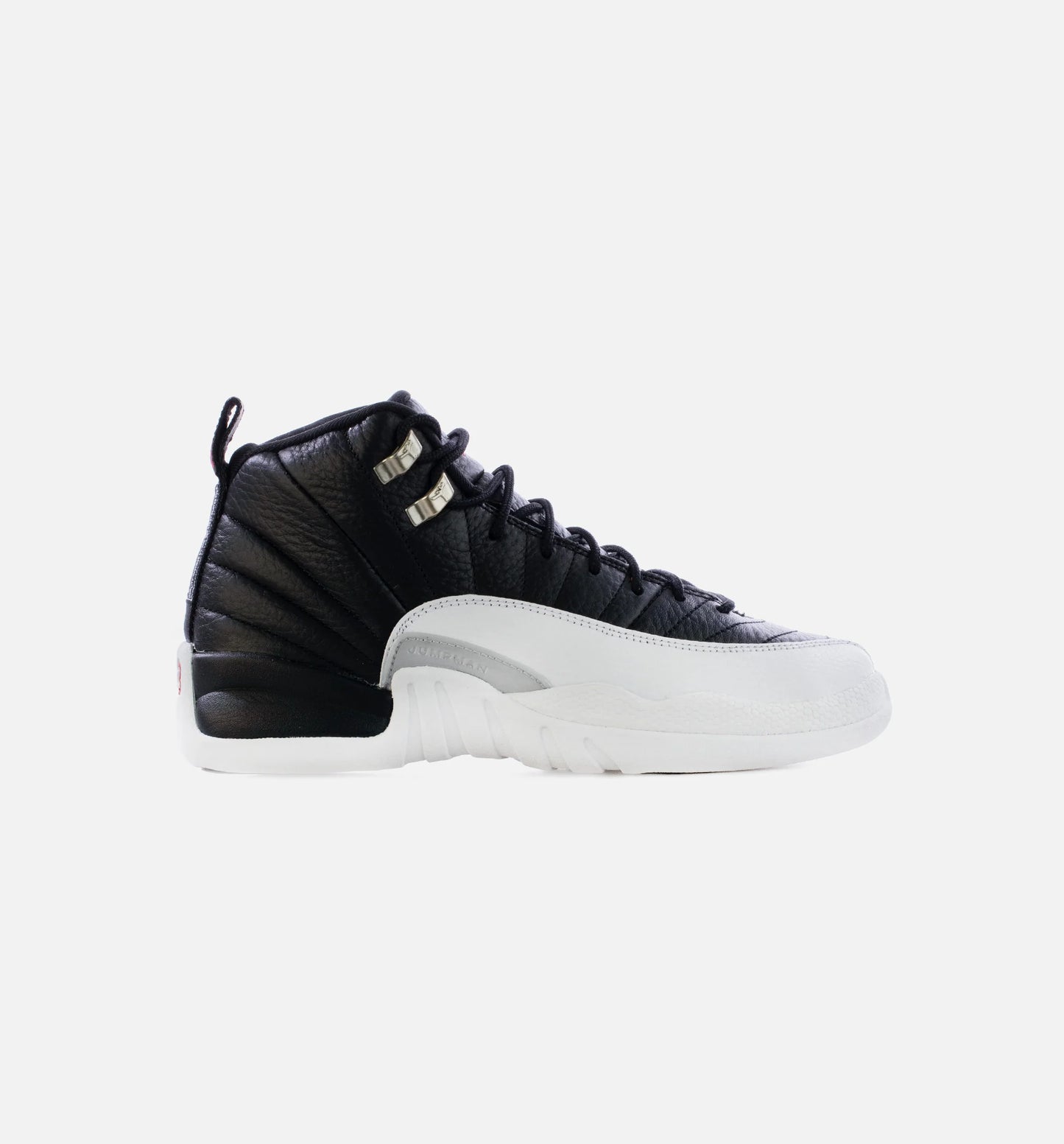 Air Jordan 12 Playoffs Grade School Lifestyle Shoe Black White