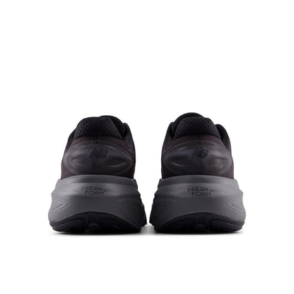 Men's Fresh Foam X More v6 in Black with Castlerock and Black Metallic
