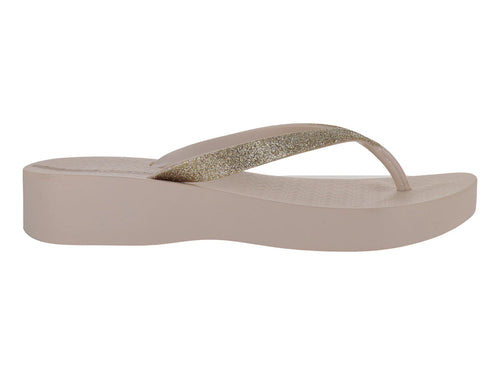 Sandalias Ipanema Beige Glitter para Mujer