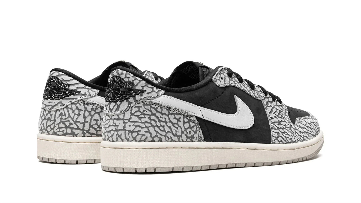 Air Jordan 1 Low Black Elephant