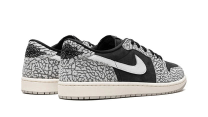 Air Jordan 1 Low Black Elephant
