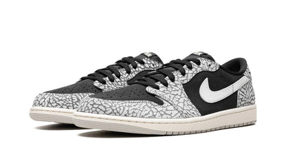 Air Jordan 1 Low Black Elephant