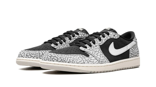 Air Jordan 1 Low Black Elephant
