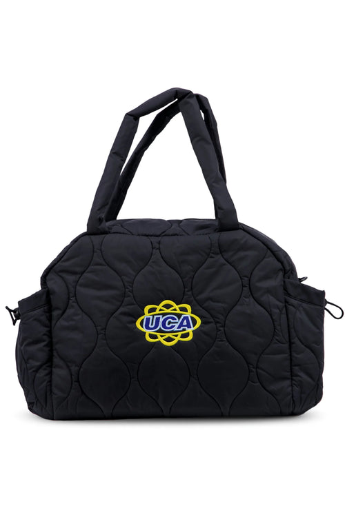 UCA Vera Bradley Black Quilted Duffel Travel Bag
