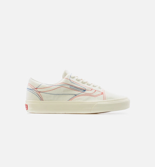 Vans Vault X Taka Hayashi Diy Low Mens Skate Shoe Bone Multi Color