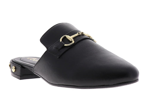 Zapatos Mocasín Mule Vicenza Negro para Mujer