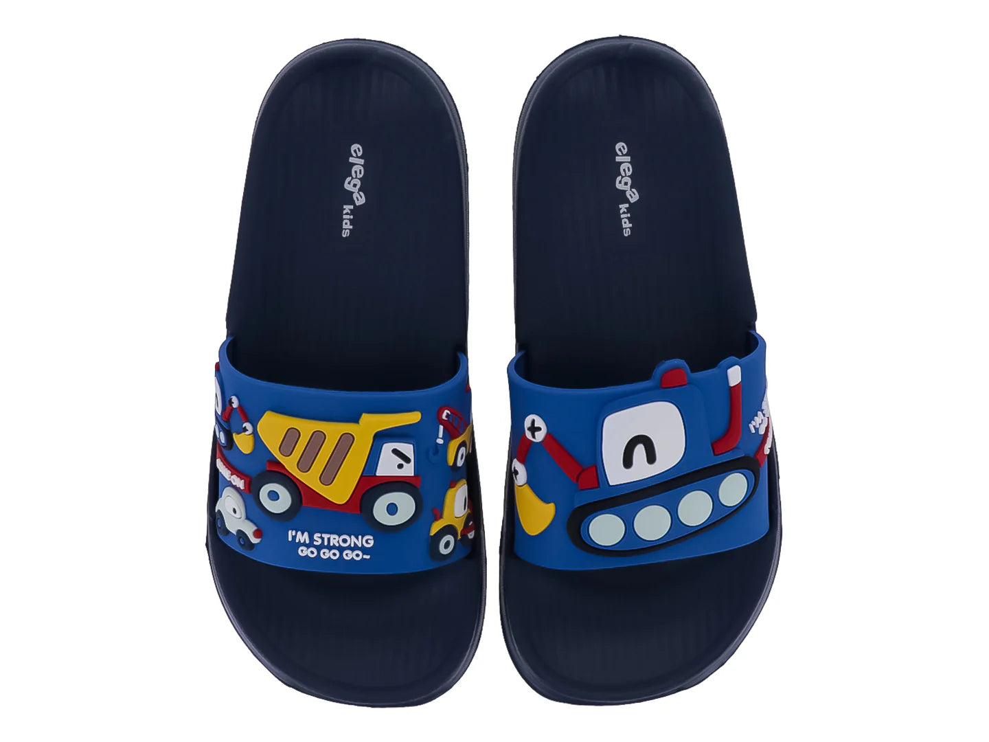 Sandalias Elega Azul Marino para Niño