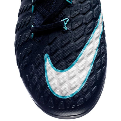 Nike Kids Jr Hypervenom Phantom III Dynamic Fit FG Firm Ground Soccer Cleats Blue