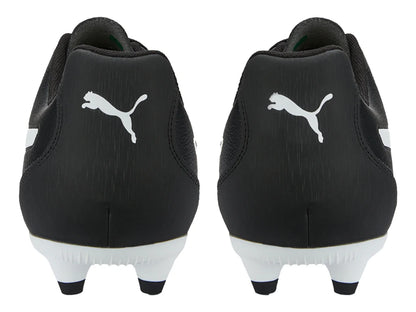 Tenis de Fútbol PUMA Monarch II Negro y Blanco para Hombre