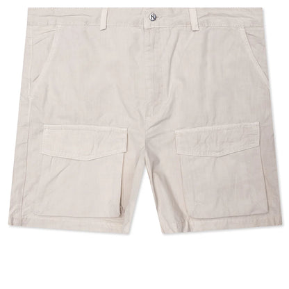 Front Pocket Cargo Short Champagne
