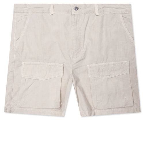 Front Pocket Cargo Short Champagne