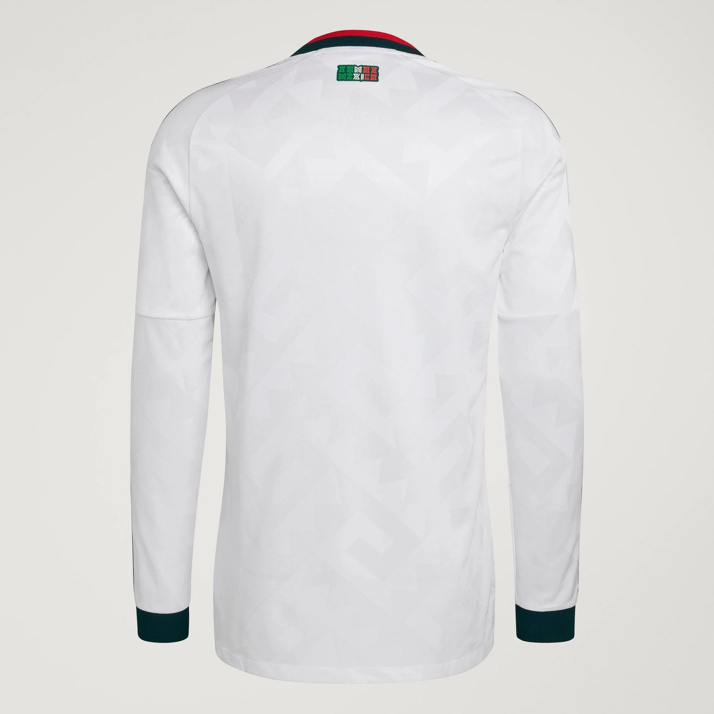 adidas Mexico Away Authentic Long Sleeve Mens Soccer Jersey 2026 White