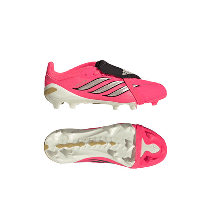 adidas Predator Elite Fold Over Tongue Firm Ground Youth Soccer Cleats Turquesa