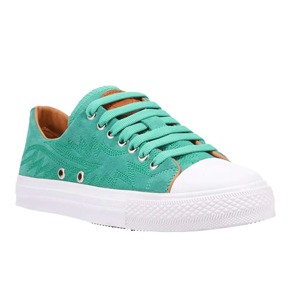 Campus Embroidered Lace Up Sneakers
