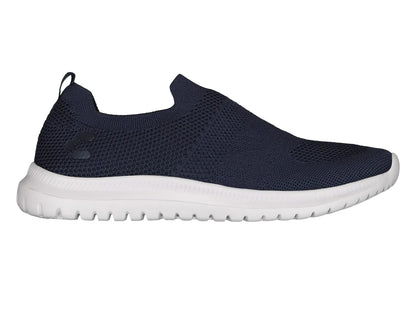 Tenis Charly Slip on Azul Marino y Blanco para Hombre