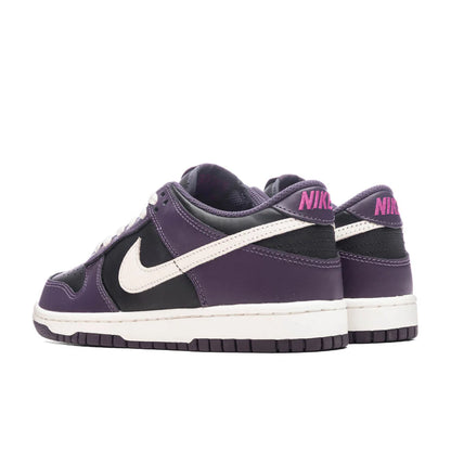 Dunk Low (GS) - Black/Pale Ivory/Dark Raisin/Sail
