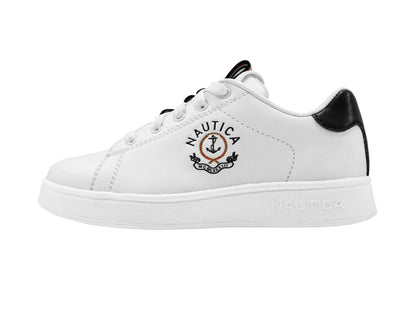 Tenis Nautica Woot JR Blancos para Niño