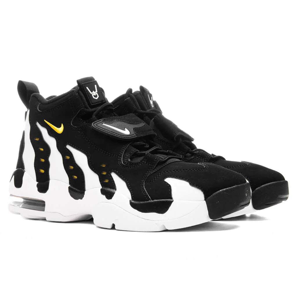 Air Diamond Turf Max 96 Black White Varsity Maize
