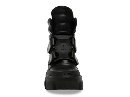 Botines Combat Steve Madden Negros para Mujer