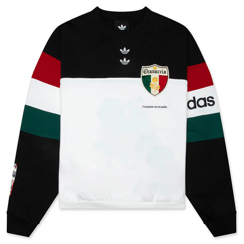 adidas Originals x Willy Chavarria Crew Sweatshirt Black White