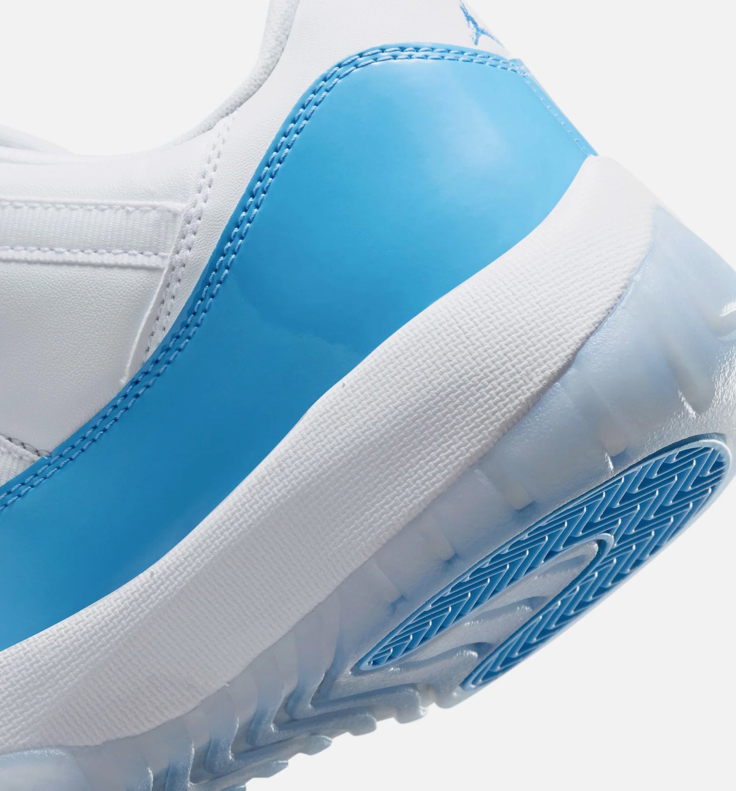 Air Jordan 11 Retro Low University Blue Mens Lifestyle Shoe White University Blue Black Free Shipping
