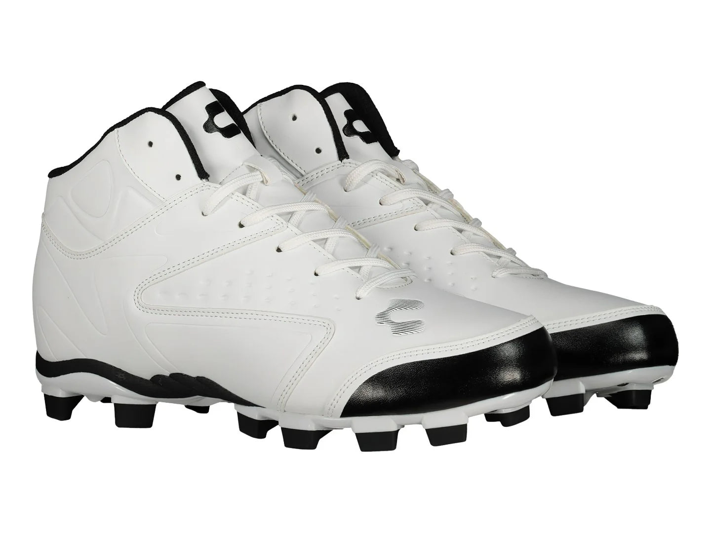Tenis Charly para Béisbol Blanco y Negro para Hombre