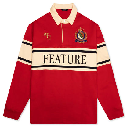 Lomu Rugby Polo Red