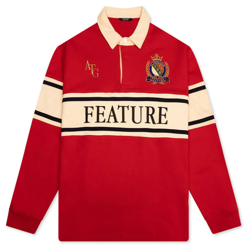 Lomu Rugby Polo Red