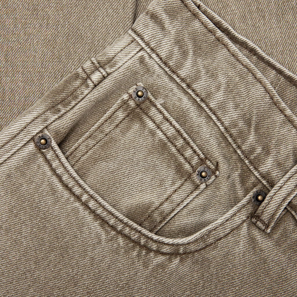 Washed Twill Pant Taupe