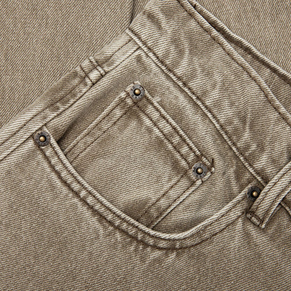 Washed Twill Pant Taupe
