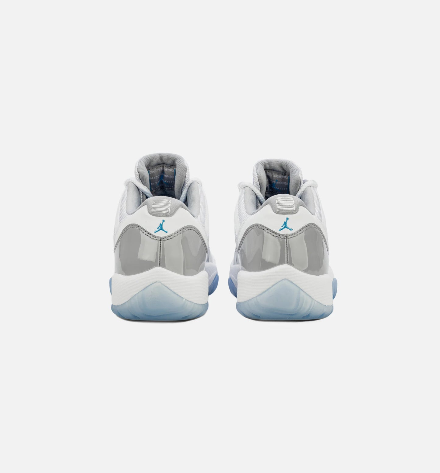 Air Jordan 11 Retro Cement Grey Grade School Lifestyle Shoe Grey Blue