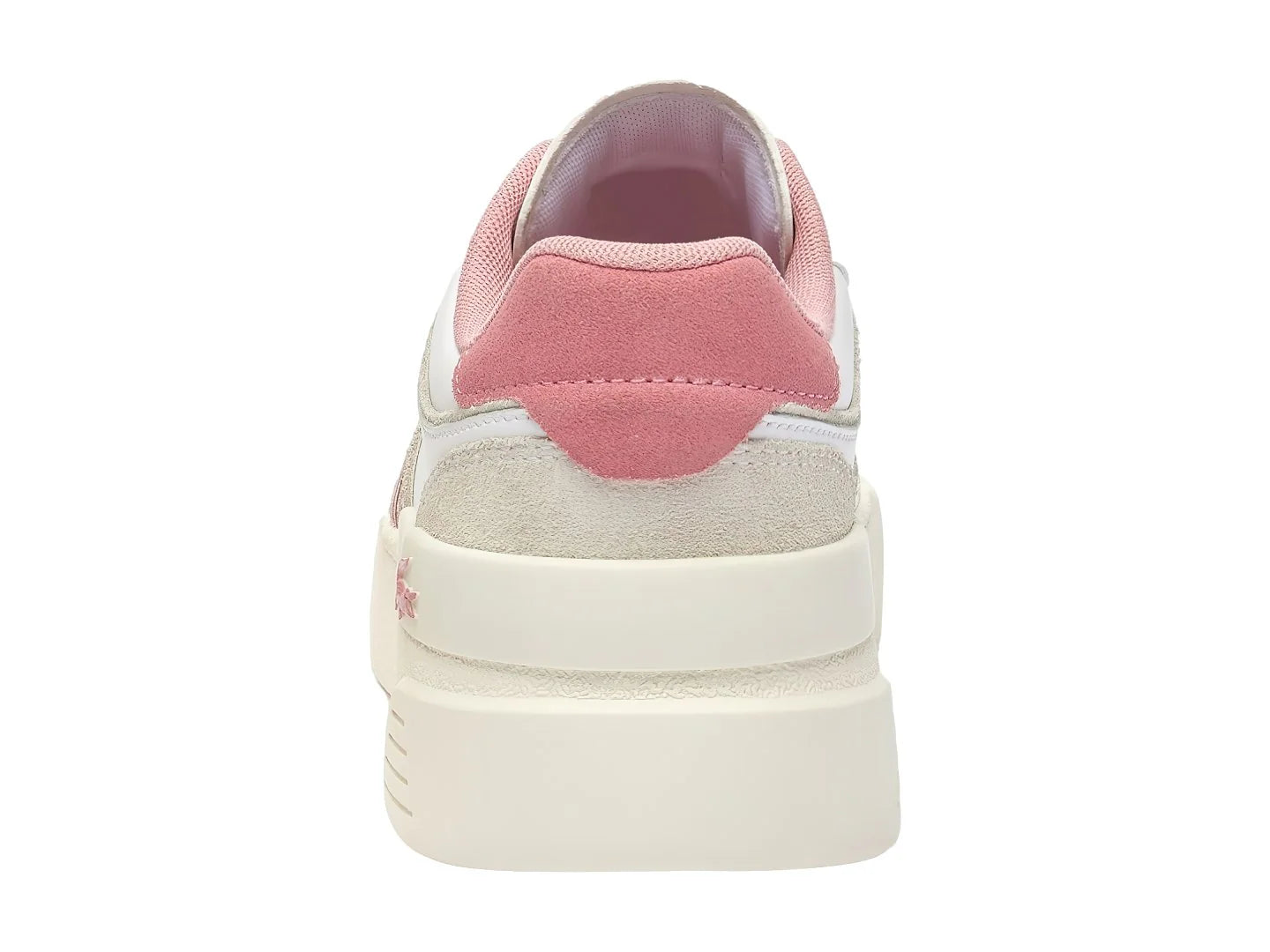 Tenis Lacoste L002 Evo Blanco y Rosa para Mujer