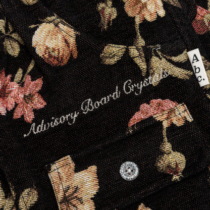 Abc Floral Jacquard Waterproof Shorts Black