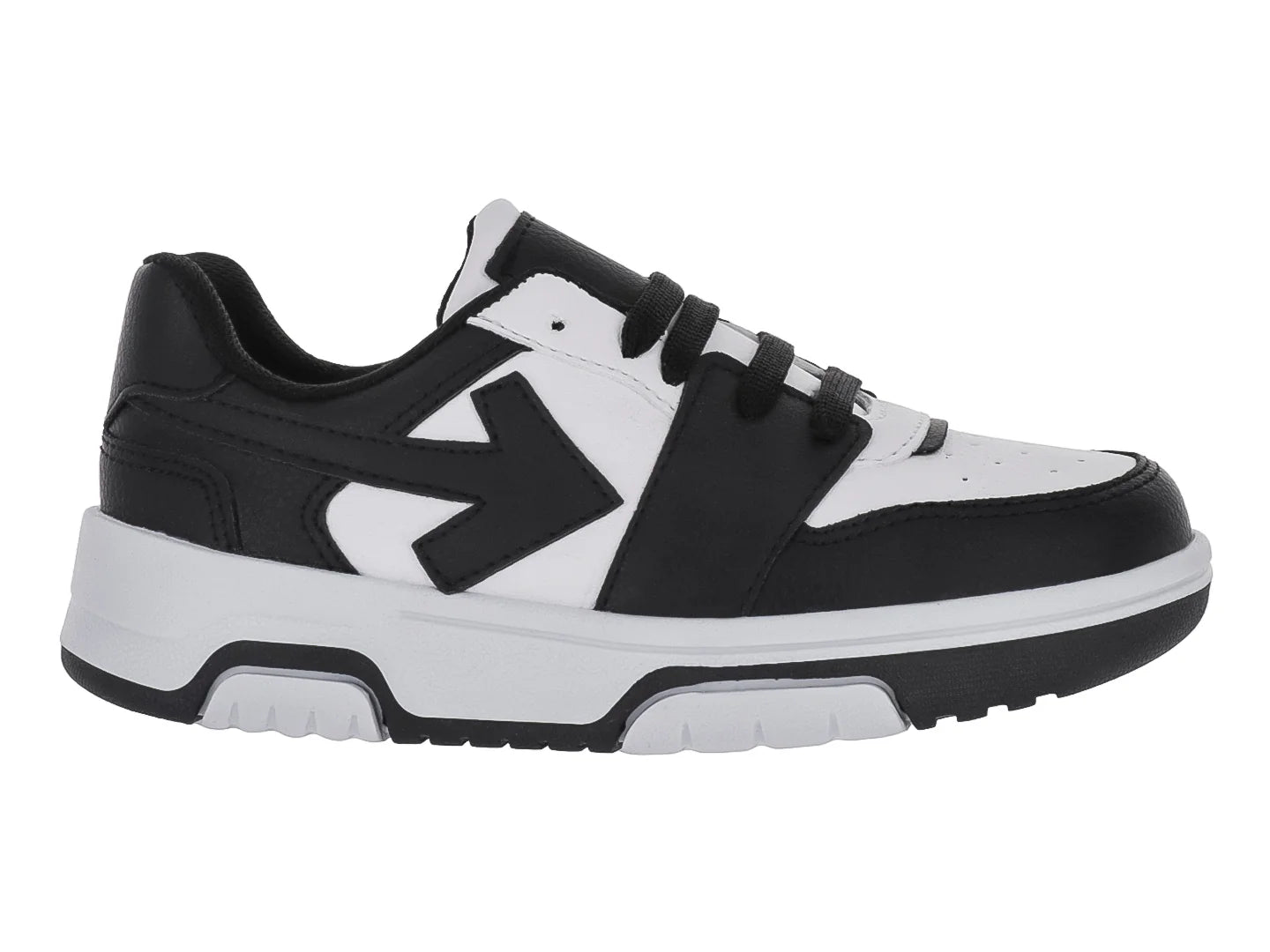 Tenis New Boys Negro y Blanco para Niño