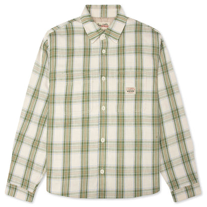 Lau Plaid Shirt Off White