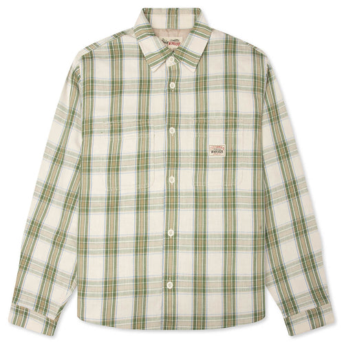 Lau Plaid Shirt Off White