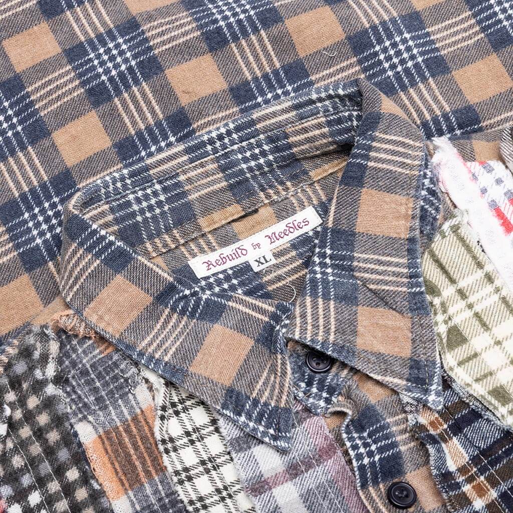 Needles Flannel Shirt Ribbon Shirt Assorted