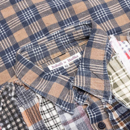 Needles Flannel Shirt Ribbon Shirt Assorted