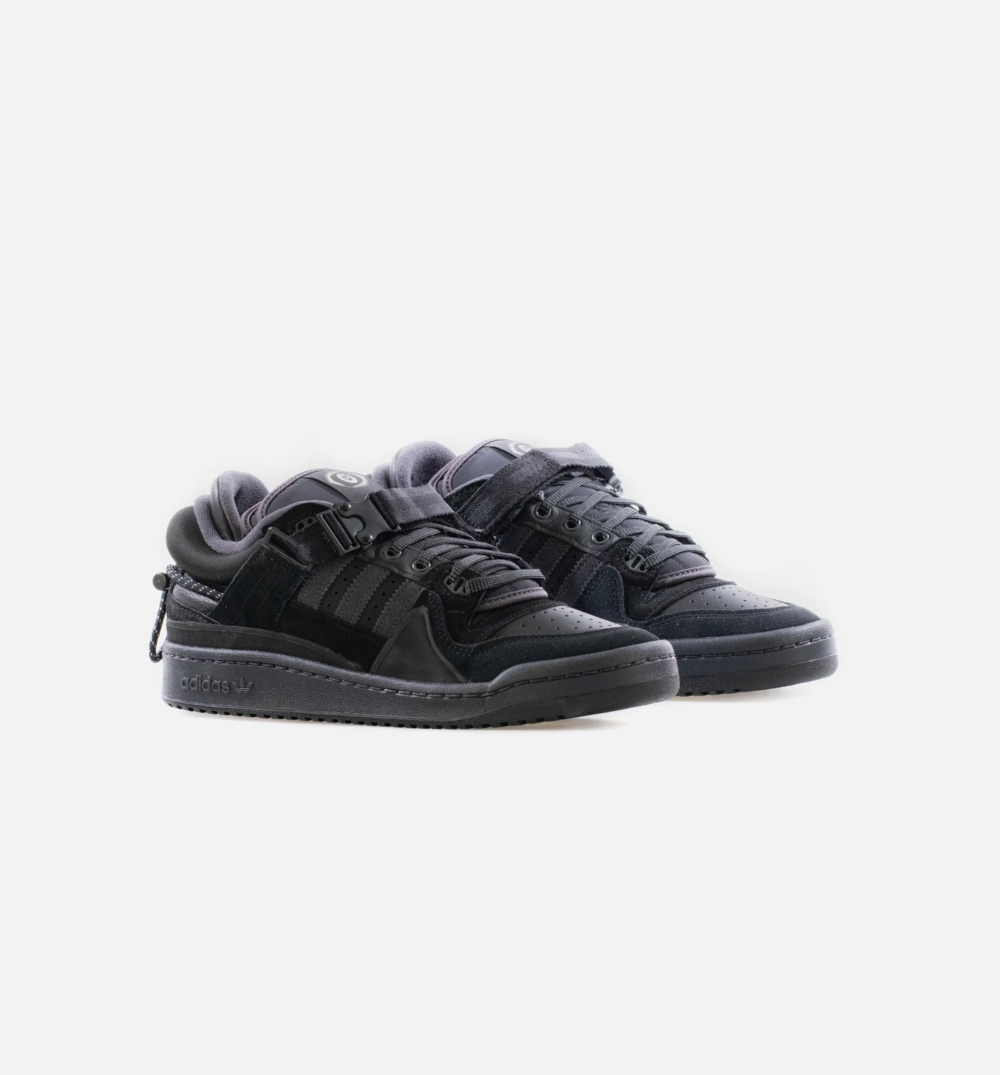 X Bad Bunny Forum Low Core Black Mens Lifestye Shoe Core Black Limit One Per Customer