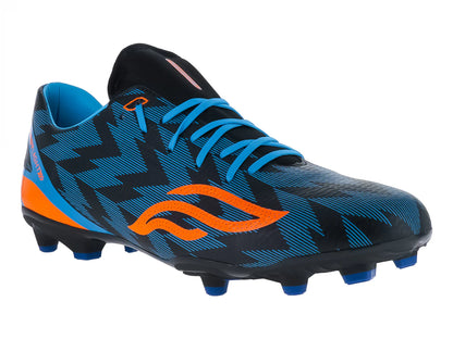 Tenis de Fútbol Furia Azul y Naranja para Hombre