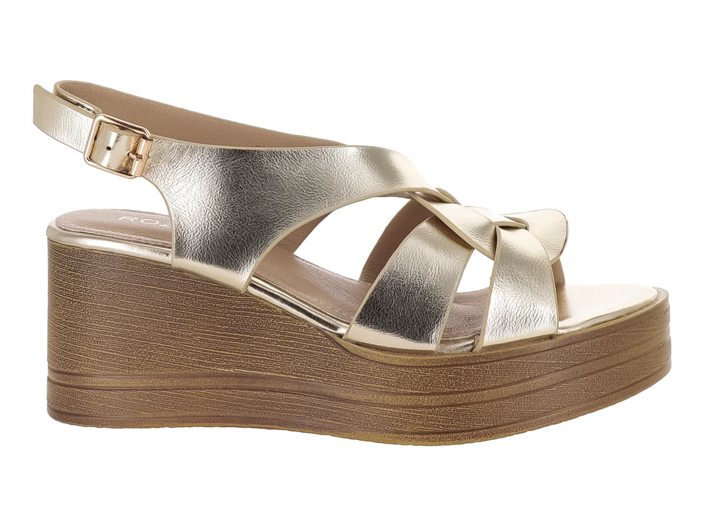 Sandalias ROZE Dorado para Mujer