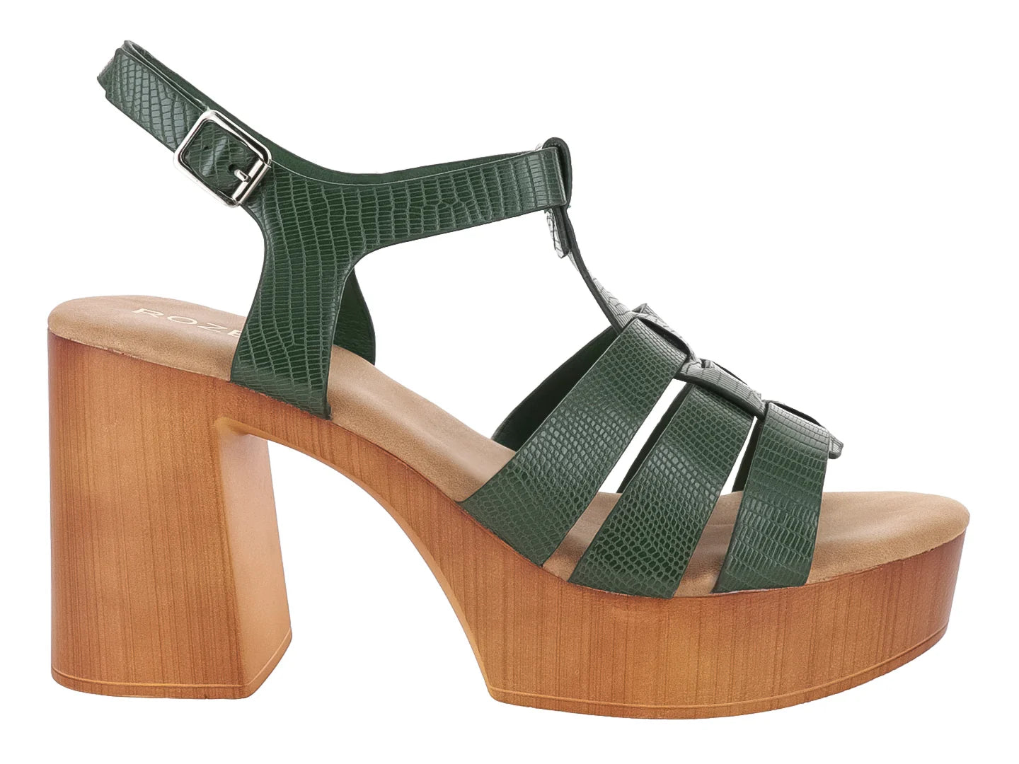 Sandalias ROZE Verde para Mujer