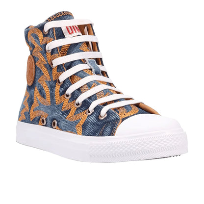 Game Day Embroidered High Top Sneakers