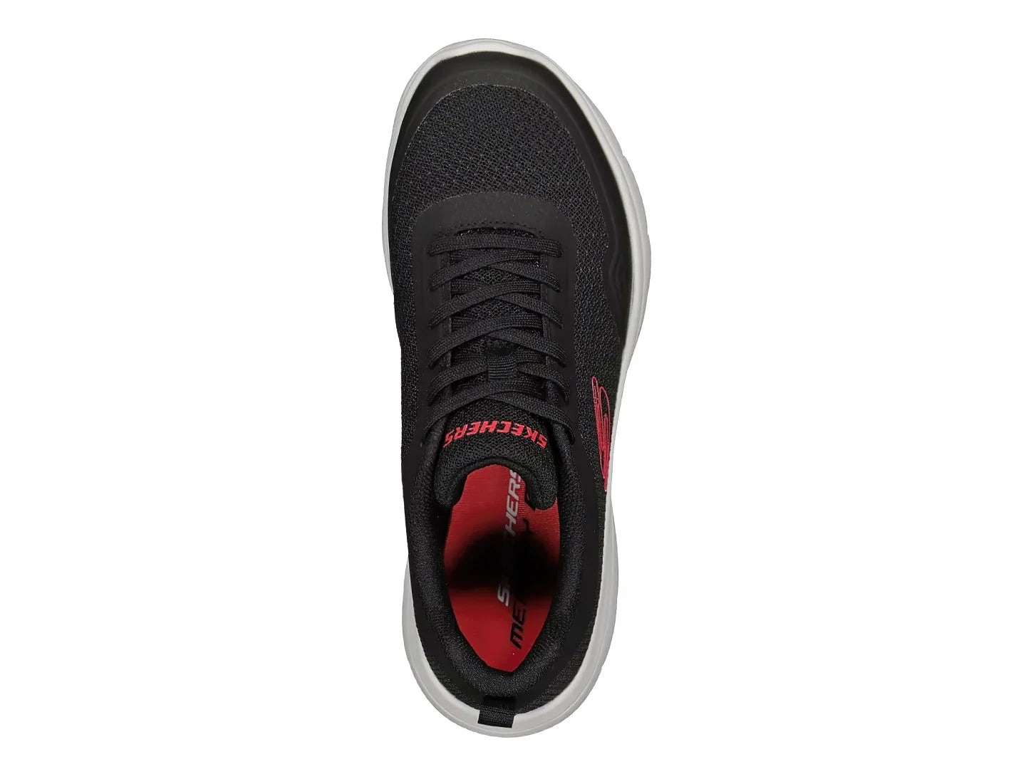 Tenis Skechers Sport Negro con Blanco para Mujer
