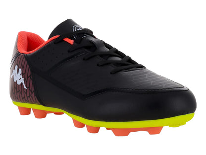 Tenis de Fútbol Kappa Kombat Player Negro y Verde Neón para Niño