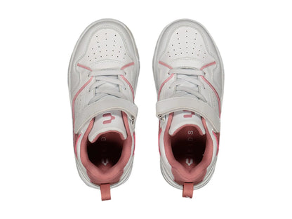 Tenis Charly Blanco con Rosa para Niña