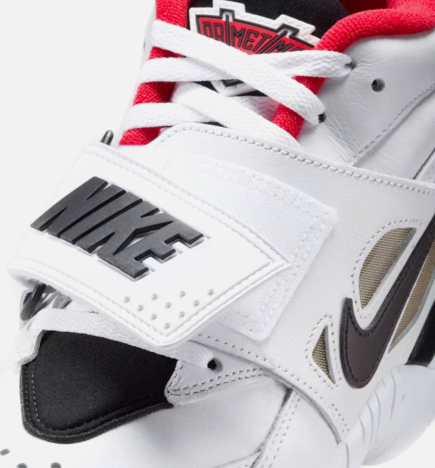 Air DT Proto 92 Mens Lifestyle Shoe White University Red Metallic Gold Black